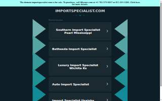 Import Specialists