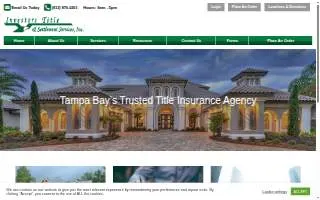Investors Title Company of St. Peters website