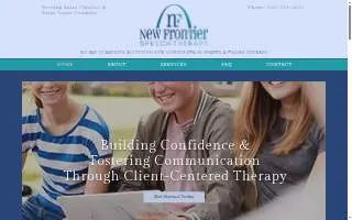 New Frontier Speech Therapy of St. Charles website