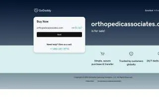 Orthopedic Associates of St. Peters website