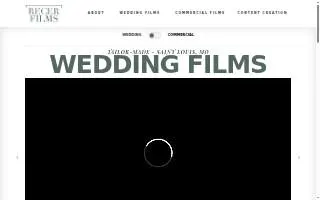 Recer Films of St. Peters website