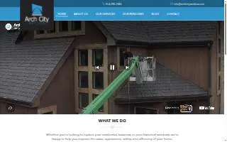 Arch City Window website