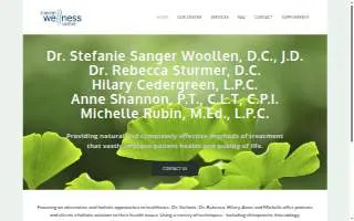 Clayton Wellness Center - Dr. Stefanie Sanger, D.C. and Dr. Rebecca Sturmer, D.C website