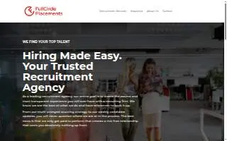 FullCircle Placements website