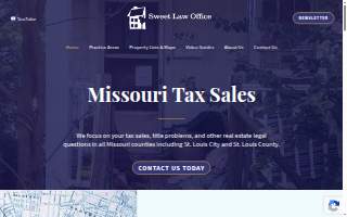 Missouri Tax Sales - Attorney Dale Sweet of University City