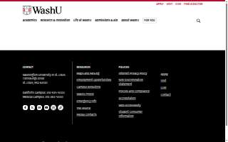 Washington University Program in Physical Therapy - Education Center