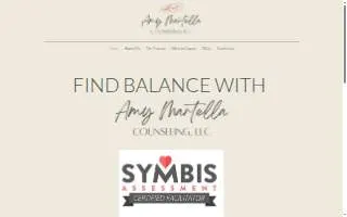 Amy Martella Counseling, LLC website