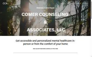 Comer Counseling and Associates, LLC website