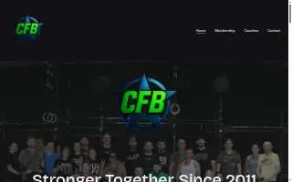 CrossFit Believe website