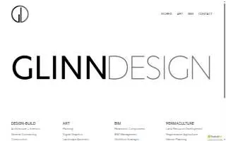 Glinn Design website