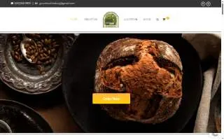 Green Truck Bakery website