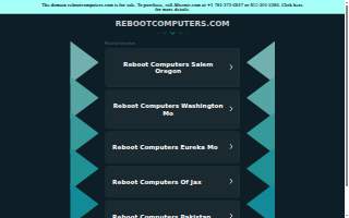 ReBoot Computers