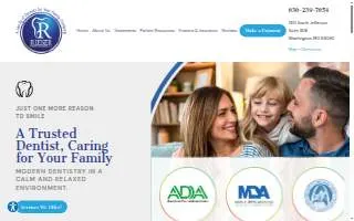 Rieser Family Dental website