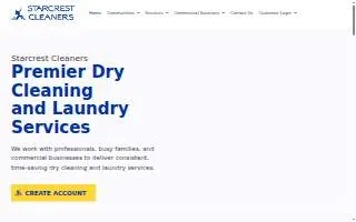 Starcrest Cleaners of Washington website
