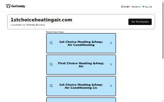 1st Choice Heating, Air & Refrigeration of Webb City
