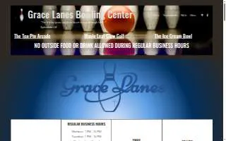 Grace Lanes of Webb City website