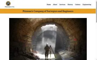 Pitzman's Co. of Surveyors & Engineers website
