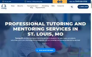 Tutoring StL of Webster Groves website