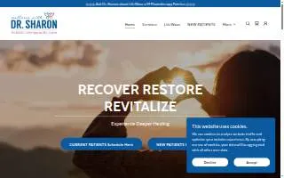 Wellness with Dr. Sharon website