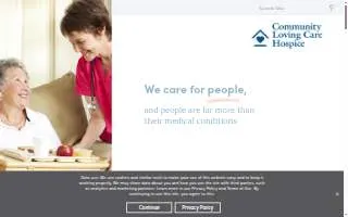 Community Loving Care Hospice of Wentzville website