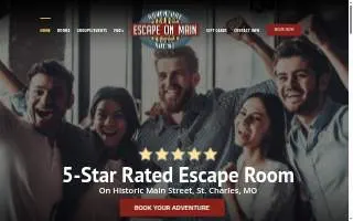 Escape on Main of Wentzville website