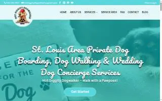 Hot Diggity Dogwalker website
