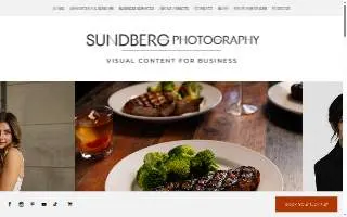 Sundberg Photography website