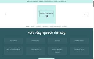 Word Play Speech Therapy