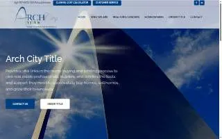 Arch City Title, a division of Fidelity National Title Company LLC website