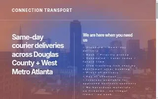 C & T Courier of Wildwood website