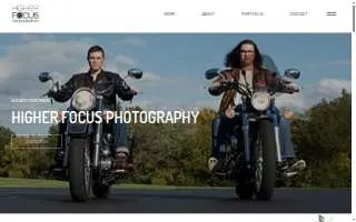 Higher Focus Photography website