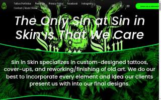 Sin in Skin Tattoo Collective of Wildwood