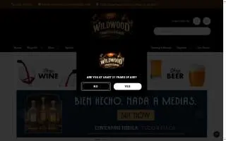 Wildwood Tobacco & Liquor website