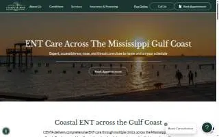 Coastal ENT Associates, PLLC website