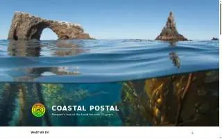 Coastal Postal website