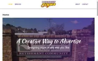 Dunaway Signs, Inc. website