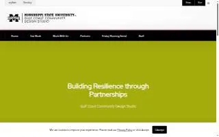 Gulf Coast Community Design Studio website