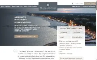 Healy & Jordan, PLLC website