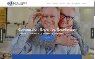 VitreoRetinal Eye Center website