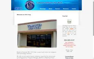Computer Service Center - CSCI of Brandon website