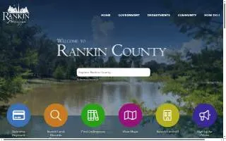Rankin county Tax Collector of Flowood website