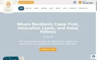 The Aspen of Brookhaven website