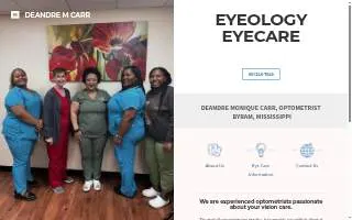 Eyeology Eyecare website