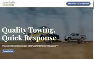 Auto Swift Towing Company website