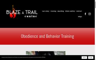 Blaze A Trail Canine