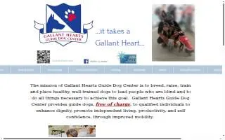 Gallant Hearts website