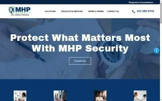 MHP Security Inc website