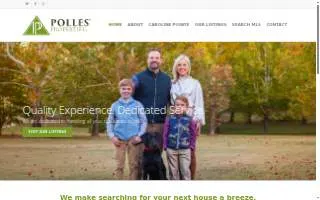Polles Properties of Canton website