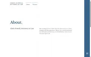 Chris Powell website