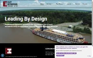 Eley McPherson Engineering, P.A. website
